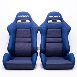 【1 PAIR】AUTHENTIC RECARO SR4 FULLY BLUE WILDCAT Very Good Condition